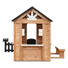 Load image into Gallery viewer, Teddy Cubby House in Natural Timber (V3)