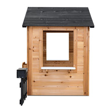 Load image into Gallery viewer, Teddy Cubby House in Natural Timber (V3)