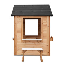 Load image into Gallery viewer, Teddy Cubby House in Natural Timber (V3)