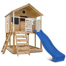 Load image into Gallery viewer, Warrigal Cubby House with 2.2m Slide (Blue)