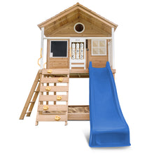 Load image into Gallery viewer, Warrigal Cubby House with 2.2m Slide (Blue)
