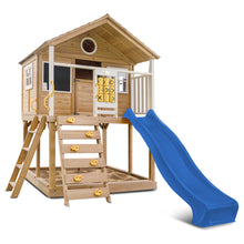 Load image into Gallery viewer, Warrigal Cubby House with 2.2m Slide (Blue)