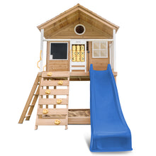 Load image into Gallery viewer, Warrigal Cubby House with 2.2m Slide (Blue)