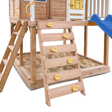 Load image into Gallery viewer, Warrigal Cubby House with 2.2m Slide (Blue)