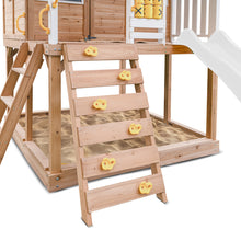 Load image into Gallery viewer, Warrigal Cubby House with 2.2m Slide (White)
