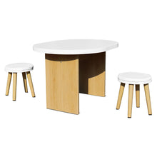 Load image into Gallery viewer, Oliver 3-piece Table and Stool Set
