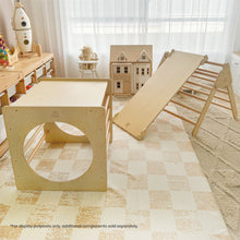 Load image into Gallery viewer, Pikler Climbing Frame Package with Slide &amp; Triangle