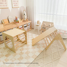 Load image into Gallery viewer, Pikler Climbing Frame Package with Slide &amp; Triangle