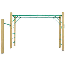 Load image into Gallery viewer, Amazon 3.0m Monkey Bar Set