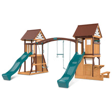 Load image into Gallery viewer, Armadale Play Centre &amp; Swing Set (Green Slide)