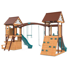 Load image into Gallery viewer, Armadale Play Centre &amp; Swing Set (Green Slide)