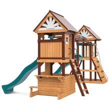 Load image into Gallery viewer, Armadale Play Centre &amp; Swing Set (Green Slide)
