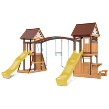 Load image into Gallery viewer, Armadale Play Centre &amp; Swing Set (Yellow Slide)