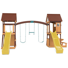 Load image into Gallery viewer, Armadale Play Centre &amp; Swing Set (Yellow Slide)