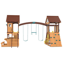 Load image into Gallery viewer, Armadale Play Centre &amp; Swing Set (Yellow Slide)