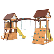 Load image into Gallery viewer, Armadale Play Centre &amp; Swing Set (Yellow Slide)
