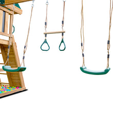 Load image into Gallery viewer, Birmingham Swing Set &amp; Playground with 2.2m Slide (Green)