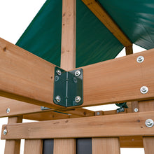 Load image into Gallery viewer, Birmingham Swing Set &amp; Playground with 2.2m Slide (Green)