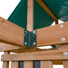 Load image into Gallery viewer, Birmingham Swing Set &amp; Playground with 2.2m Slide (Pastel Blue)