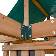 Load image into Gallery viewer, Birmingham Swing Set &amp; Playground with 2.2m Slide (White)