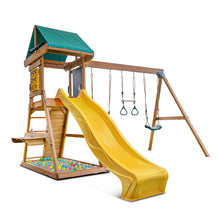 Load image into Gallery viewer, Birmingham Play Centre &amp; Swing Set (Yellow Slide)