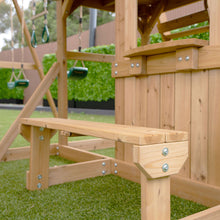 Load image into Gallery viewer, Carindale Play Centre &amp; Swing Set (Blue Slide)