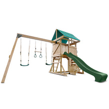 Load image into Gallery viewer, Carindale Swing Set &amp; Playground with 2.2m Slide (Green)
