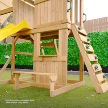 Load image into Gallery viewer, Carindale Swing Set &amp; Playground with 2.2m Slide (Pastel Green)