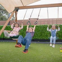 Load image into Gallery viewer, Carindale Swing Set &amp; Playground with 2.2m Slide (White)