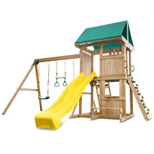 Load image into Gallery viewer, Carindale Play Centre &amp; Swing Set (Yellow Slide)