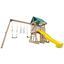 Load image into Gallery viewer, Carindale Play Centre &amp; Swing Set (Yellow Slide)