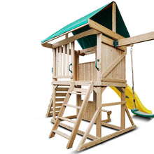 Load image into Gallery viewer, Carindale Play Centre &amp; Swing Set (Yellow Slide)