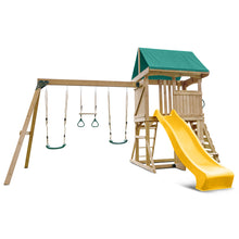 Load image into Gallery viewer, Carindale Swing Set &amp; Playground with 2.2m Slide (Yellow)