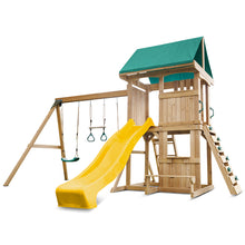Load image into Gallery viewer, Carindale Swing Set &amp; Playground with 2.2m Slide (Yellow)