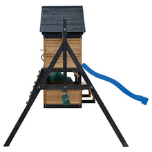 Load image into Gallery viewer, Claremont Swing Set &amp; Playground with 2.2m Slide (Blue)