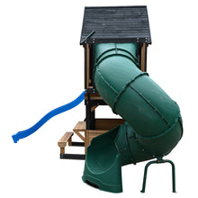 Load image into Gallery viewer, Claremont Swing Set &amp; Playground with 2.2m Slide (Blue)