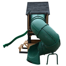 Load image into Gallery viewer, Claremont Swing Set &amp; Playground with 2.2m Slide (Green)