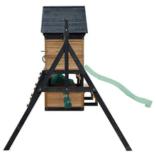 Load image into Gallery viewer, Claremont Swing Set &amp; Playground with 2.2m Slide (Pastel Green)