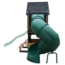 Load image into Gallery viewer, Claremont Swing Set &amp; Playground with 2.2m Slide (Pastel Green)