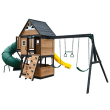 Load image into Gallery viewer, Claremont Swing Set &amp; Playground with 2.2m Slide (Yellow)