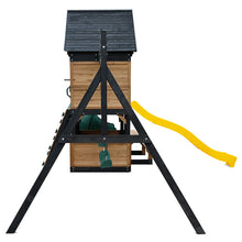 Load image into Gallery viewer, Claremont Swing Set &amp; Playground with 2.2m Slide (Yellow)