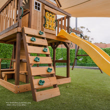 Load image into Gallery viewer, Coventry Swing Set &amp; Playground with 2.2m Slide (Blue)