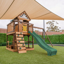 Load image into Gallery viewer, Coventry Play Centre &amp; Swing Set (Green Slide)