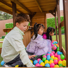 Load image into Gallery viewer, Coventry Play Centre &amp; Swing Set (Green Slide)