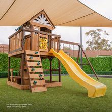 Load image into Gallery viewer, Coventry Swing Set &amp; Playground with 2.2m Slide (Pastel Blue)