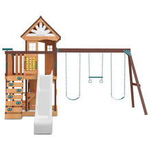 Load image into Gallery viewer, Coventry Swing Set &amp; Playground with 2.2m Slide (White)