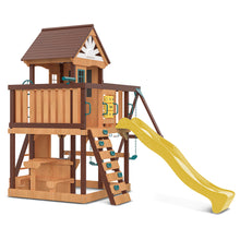 Load image into Gallery viewer, Coventry Play Centre &amp; Swing Set (Yellow Slide)
