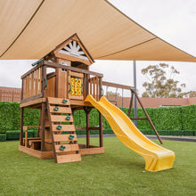 Load image into Gallery viewer, Coventry Play Centre &amp; Swing Set (Yellow Slide)