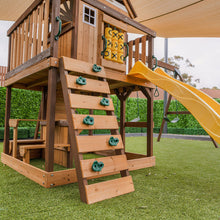 Load image into Gallery viewer, Coventry Swing Set &amp; Playground with 2.2m Slide (Yellow)