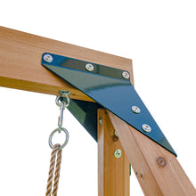 Load image into Gallery viewer, Darlington Play Centre &amp; Swing Set (Blue Slide)